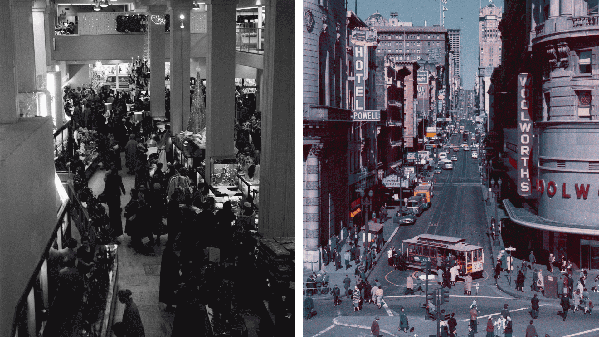 San Francisco - Market Street, 1960s