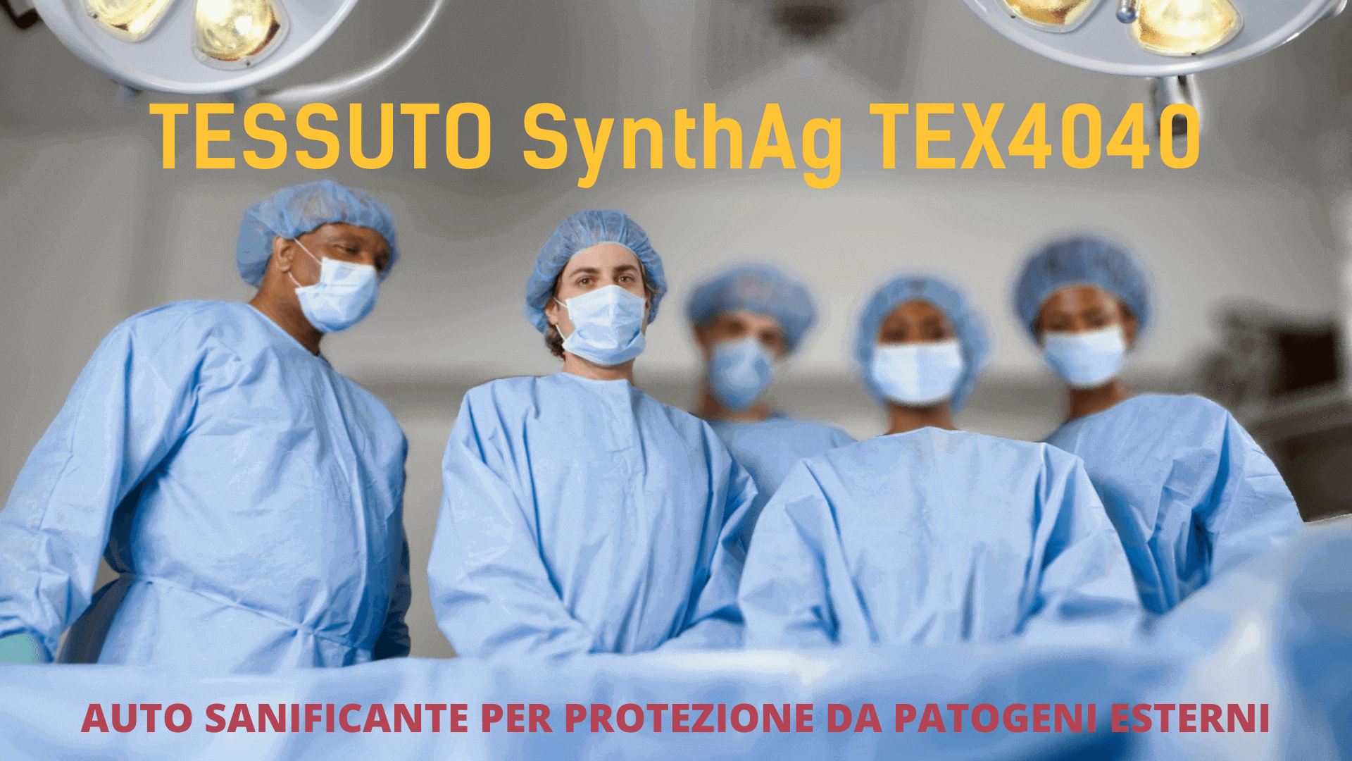 TESSUTO ANTIBATTERICO E ANTIVIRALE SynthAg
